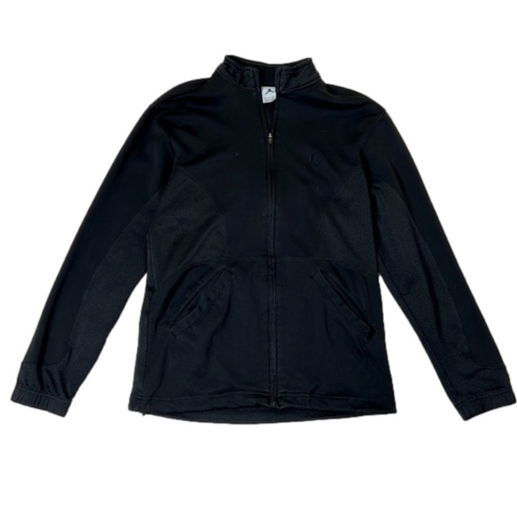 Jordan Men’s Black Zip Up Lightweight Track Jacket - Size Small - Picture 1 of 12
